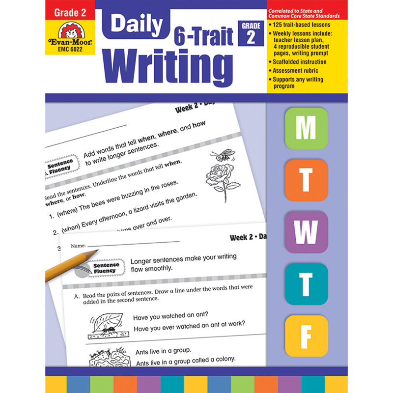 Evan-Moor Daily 6-Trait Writing, Grade 2
