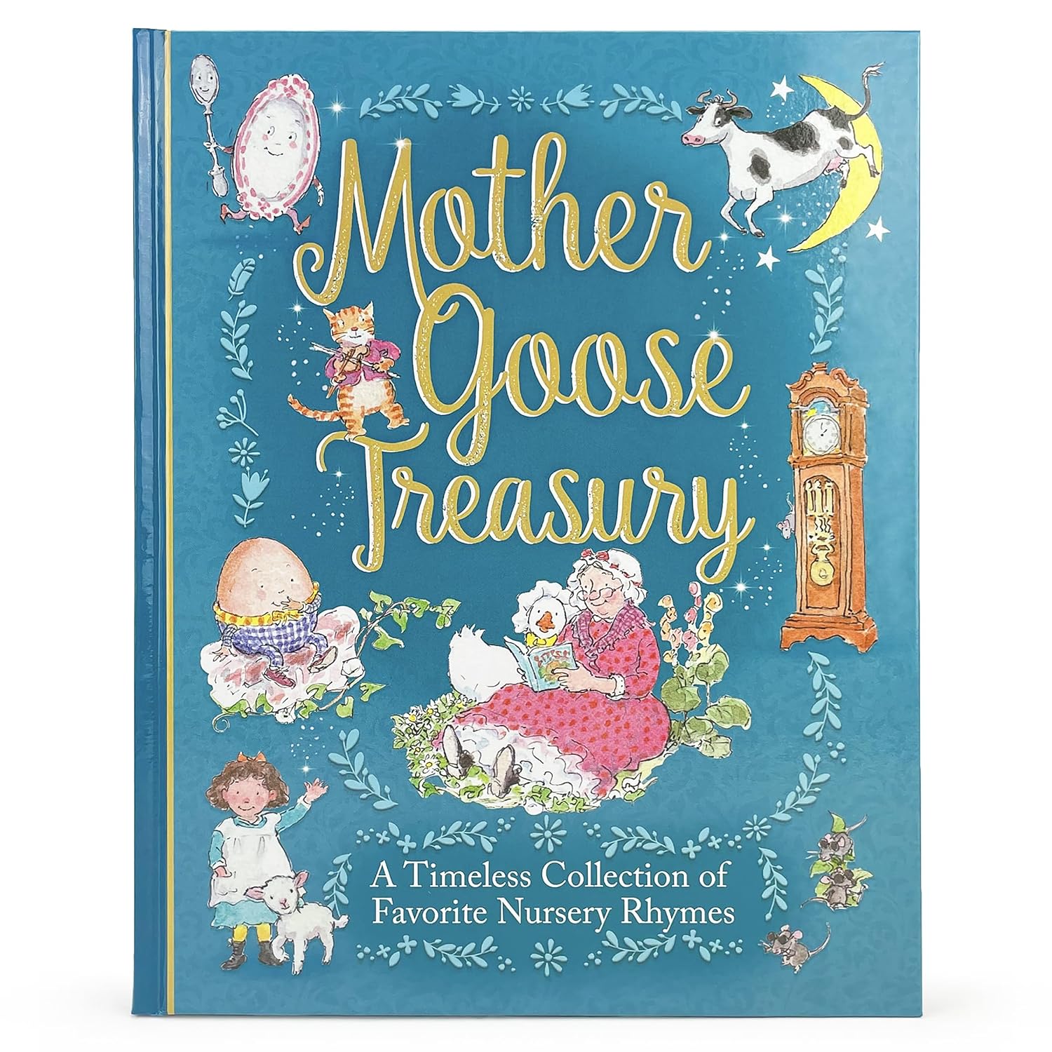 Mother Goose Treasury: A Beautiful Collection of Favorite Nursery Rhymes for Children